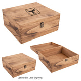 Genuine Wood Gift Box Coolers & Food Containers Hit Promo Natural Single Color