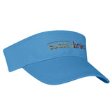 Cotton Twill Visor Light Blue Multi Color