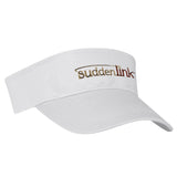 Cotton Twill Visor White Multi Color