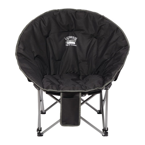 Folding Moon Chair Black Multi Color