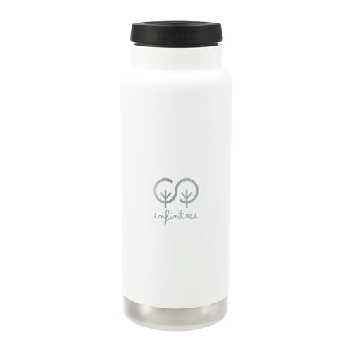 Klean Kanteen Eco TKWide 32oz - Loop Cap Water Bottles PCNA White Single Color