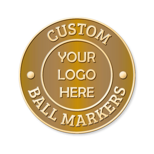 Die Struck Golf Ball Marker Golf Ball Markers WizardPins .75 inch