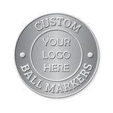 Die Struck Golf Ball Marker Golf Ball Markers WizardPins 1 inch