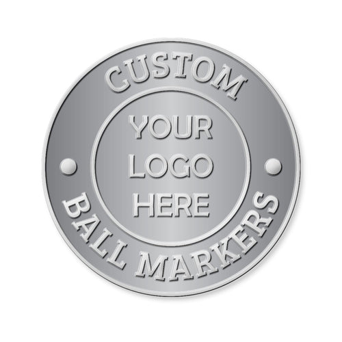 Die Struck Golf Ball Marker Golf Ball Markers WizardPins 1 inch