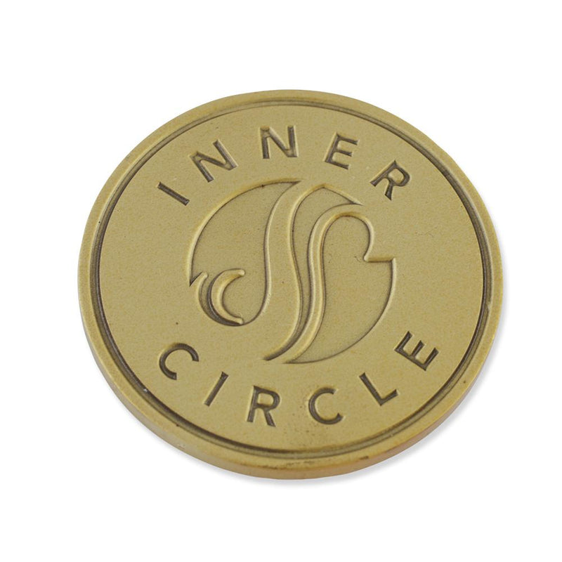 Custom Die Struck Antique Coins Custom Coins WizardPins