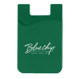 Silicone Phone Wallet Green Single Color