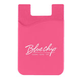 Silicone Phone Wallet Pink Single Color