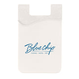 Silicone Phone Wallet White Single Color