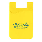 Silicone Phone Wallet Yellow Single Color