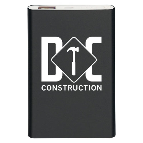 UL Listed Slim Power Bank Tech Accessories PCNA Black Multi Color