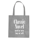 Non-Woven Promotional Tote Tote Bags Hit Promo Gray Single Color
