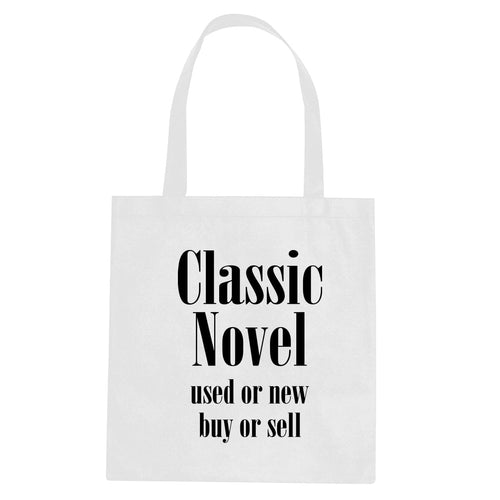 Non-Woven Promotional Tote Tote Bags Hit Promo White Single Color 