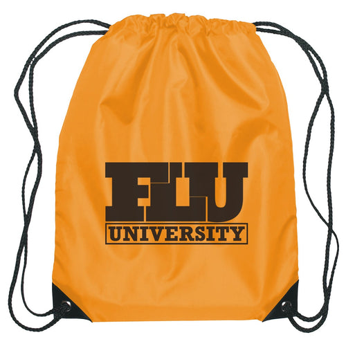 Small Hit Sports Pack Drawstring Bags Hit Promo Athletic Gold Single Color 