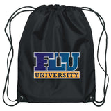 Small Hit Sports Pack Drawstring Bags Hit Promo Black Multi Color