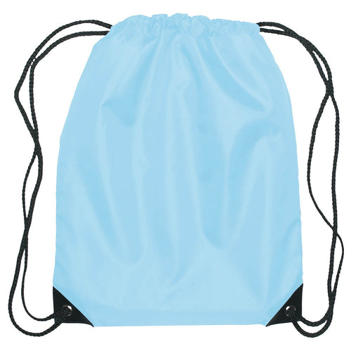Small Hit Sports Pack Drawstring Bags Hit Promo Light Blue Multi Color