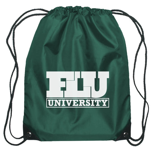 Small Hit Sports Pack Drawstring Bags Hit Promo Forest Green Single Color