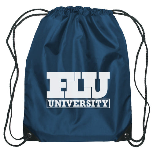 Small Hit Sports Pack Drawstring Bags Hit Promo Navy Single Color
