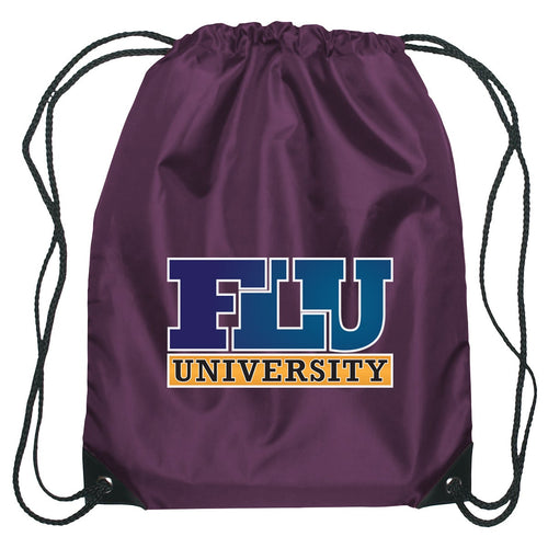 Small Hit Sports Pack Drawstring Bags Hit Promo Plum Multi Color