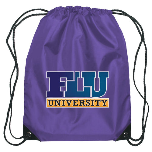 Small Hit Sports Pack Drawstring Bags Hit Promo Purple Multi Color