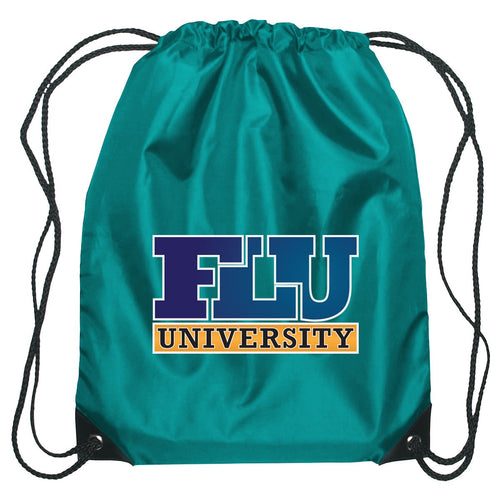 Small Hit Sports Pack Drawstring Bags Hit Promo Teal Multi Color