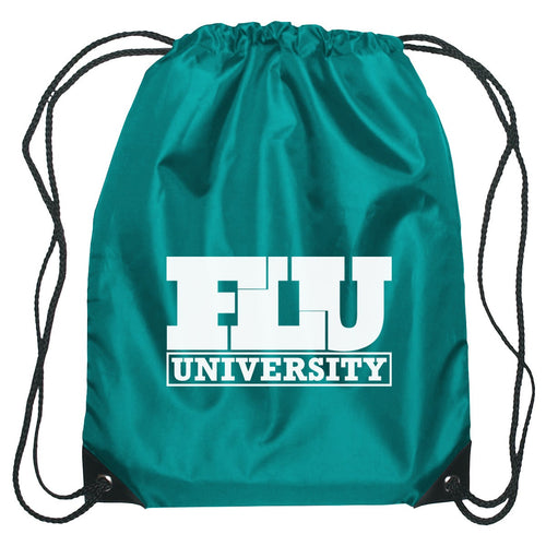 Small Hit Sports Pack Drawstring Bags Hit Promo Teal Single Color