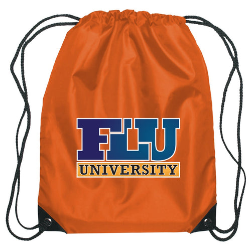 Small Hit Sports Pack Drawstring Bags Hit Promo Burnt Orange Multi Color 