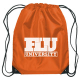 Small Hit Sports Pack Drawstring Bags Hit Promo Burnt Orange Single Color