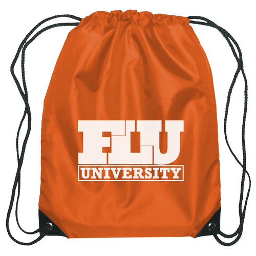 Small Hit Sports Pack Drawstring Bags Hit Promo Burnt Orange Single Color
