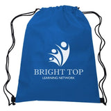 Non-Woven Hit Sports Pack Drawstring Bags Hit Promo Royal Blue Single Color