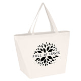 Non-Woven Shopper Tote Bag White Multi Color