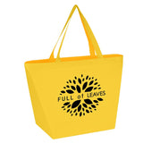 Non-Woven Shopper Tote Bag Yellow Multi Color 