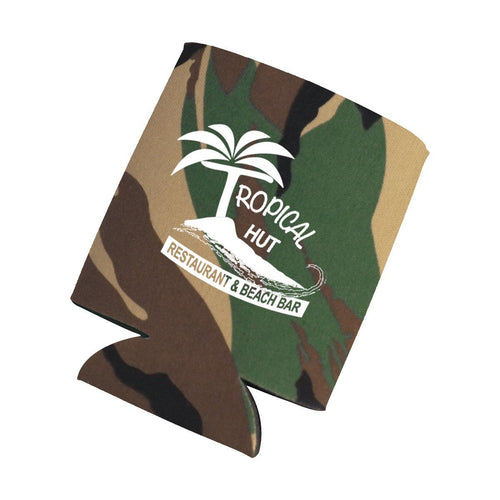 Kan-Tastic Screen Printed Can Cooler Camouflage Multi Color