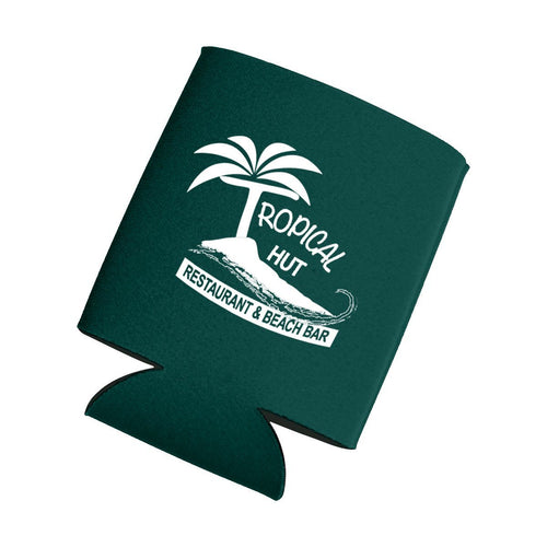 Kan-Tastic Screen Printed Can Cooler Green Multi Color