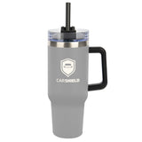40 oz. Intrepid Stainless Steel Tumbler Coffee Mugs Hit Promo Gray Single Color