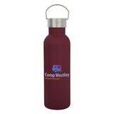 28 oz. Tipton Stainless Steel Bottle Matte Maroon Multi Color