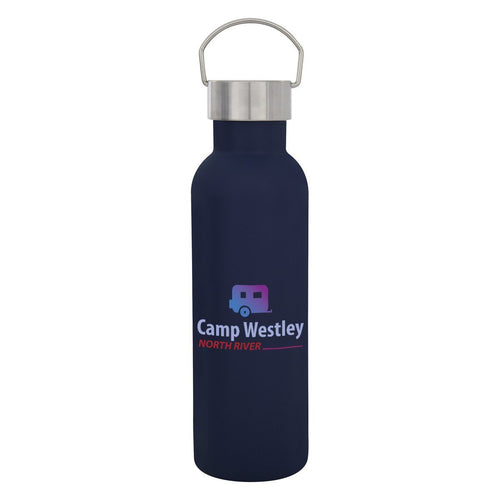 28 oz. Tipton Stainless Steel Bottle Matte Navy Multi Color