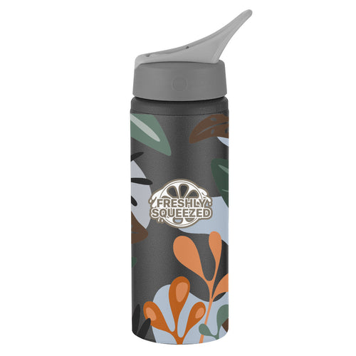 25 oz. Full Color Aluminum Bike Bottle Water Bottles Hit Promo Black Full Color