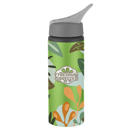 25 oz. Full Color Aluminum Bike Bottle Water Bottles Hit Promo Green Full Color