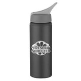 25 oz. Aluminum Bike Bottle Black Multi Color