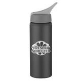 25 oz. Aluminum Bike Bottle Black Multi Color 