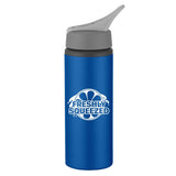 25 oz. Aluminum Bike Bottle Blue Multi Color