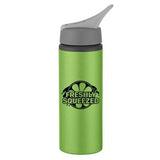 25 oz. Aluminum Bike Bottle Green Multi Color