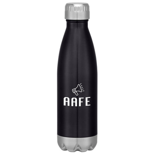 16oz Swiggy Stainless Steel Bottle Water Bottles Hit Promo Black Single Color