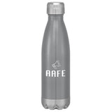 16oz Swiggy Stainless Steel Bottle Water Bottles Hit Promo Gray Single Color