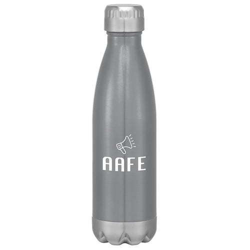16oz Swiggy Stainless Steel Bottle Water Bottles Hit Promo Gray Single Color