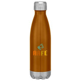 16oz Swiggy Stainless Steel Bottle Water Bottles Hit Promo Orange Multi Color