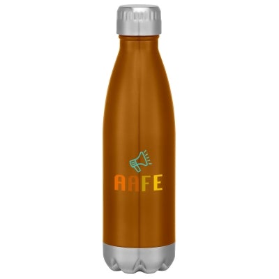 16oz Swiggy Stainless Steel Bottle Water Bottles Hit Promo Orange Multi Color