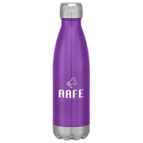 16oz Swiggy Stainless Steel Bottle Water Bottles Hit Promo Purple Single Color