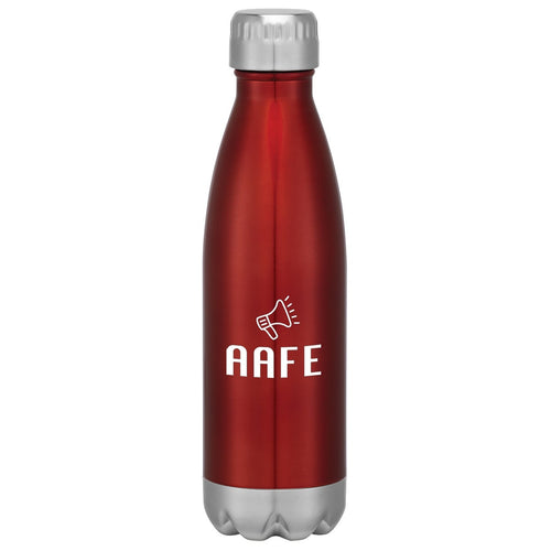 16oz Swiggy Stainless Steel Bottle Water Bottles Hit Promo Red Single Color
