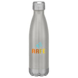 16oz Swiggy Stainless Steel Bottle Water Bottles Hit Promo Silver Multi Color